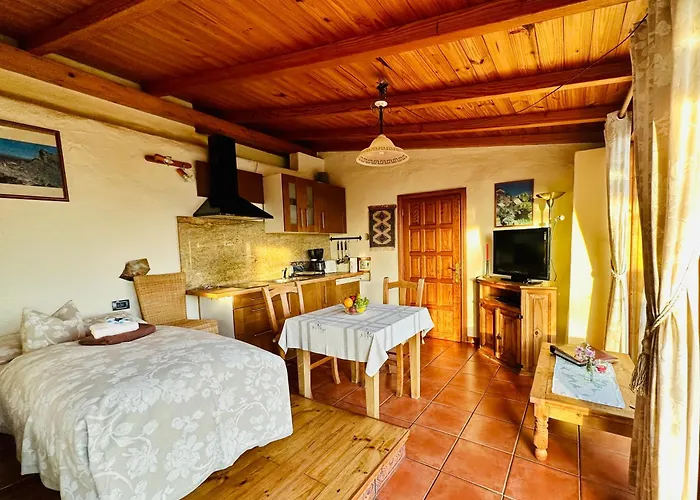 Finca Tenerife - Cozy Studio Mit Traumblick & Tropischem Garten